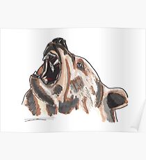 Spirit of Bear - Shamanic Art Poster