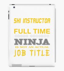 SKI INSTRUCTOR BEST DESIGN 2017 iPad Case/Skin