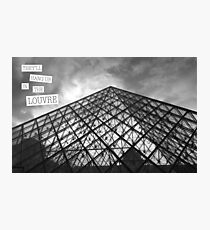 Der Louvre Fotodruck