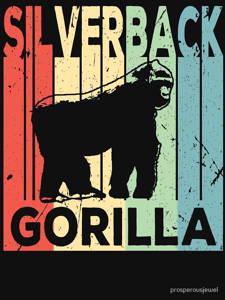 silverback gorilla t shirt