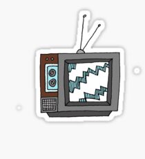 Retro Television Sticker