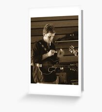 Paul Thompson - mandolinist Greeting Card
