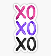 Beautiful XO's Sticker