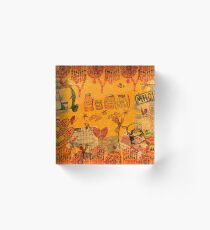 Spicy India Acrylic Block