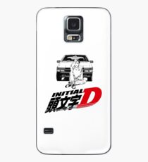 Initial D Takumi AE86 (police noire) Coque et skin Samsung Galaxy