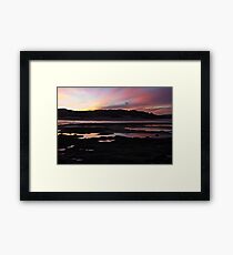 End of Today Framed Print