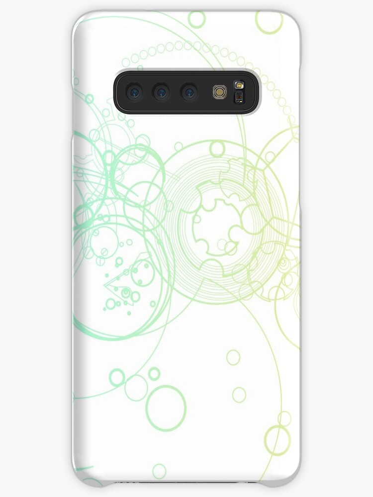 Time Lord Writing (black) Samsung S10 Case