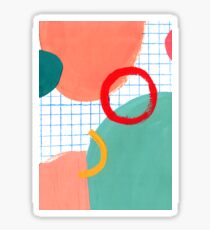 Abstract figures Sticker