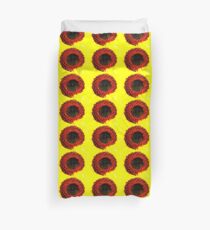 Sunflower with guest Duvet Cover