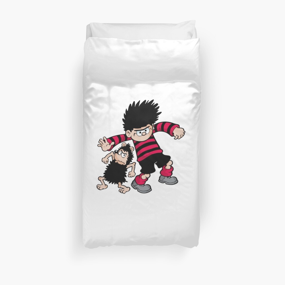 Dennis The Menace And Gnasher Duvet Cover By Red Rawlo Redbubble