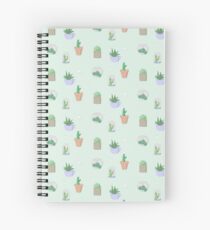 Cuaderno de espiral Lindas suculentas