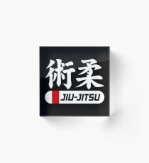 Bloque acrílico Jiu Jitsu