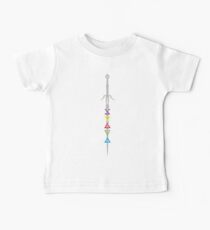 Minimalist Zireael Sword with Signs Baby Tee