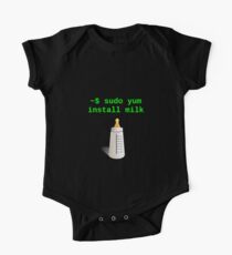 Linux Baby sudo yum install milk Baby Body Kurzarm