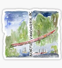 Capilano Suspension Bridge, North Vancouver Sticker