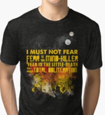 Litany Against Fear Tri-blend T-Shirt