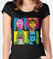 Pop Monster Women's Fitted Scoop T-Shirt