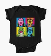 Pop Monster Short Sleeve Baby One-Piece