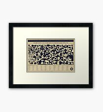 Größentabelle von Sea Monsters Gerahmtes Wandbild