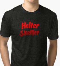 Helter skelter Charles MansonT-Shirt Tri-blend T-Shirt