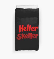Helter skelter Charles MansonT-Shirt Duvet Cover