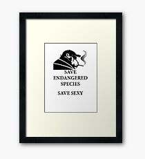 Hilarious Pic Framed Print