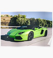 Lamborghini Aventador Poster