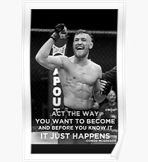 victory connor Poster