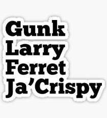 Impractical Jokers Nicknames Sticker