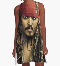 Captain Jack Sparrow A-Line Dress