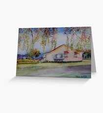 Clintonvale School, Darling Downs Greeting Card