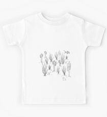 desert landscape with fish Kids Tee