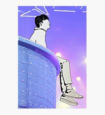 Hyungwon on Stage Photographic Print