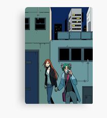 Night Crawlers! Canvas Print