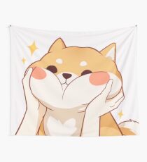 Kawaii Shiba Inu Wandbehang