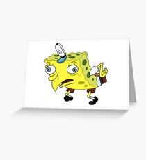Tarjeta de felicitación Bob Esponja