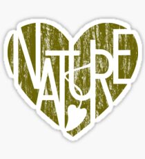 Nature Lover's Heart® Design Sticker