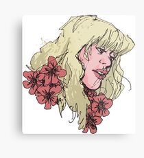 Flores Metal Print