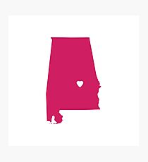 Alabama Love Photographic Print