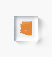 Arizona Love Acrylic Block