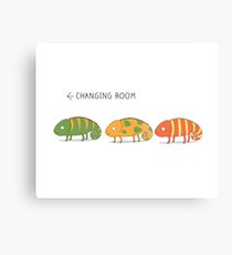 changing chameleon Metal Print