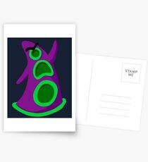Purple Tentacle Postcards