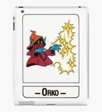 He-Man - Orko - Trading Card Design iPad Case/Skin
