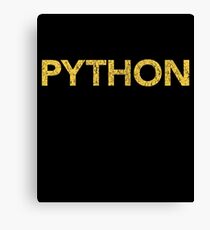 Python Programmer Canvas Print