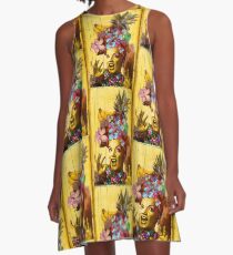 Tropical Miranda A-Line Dress