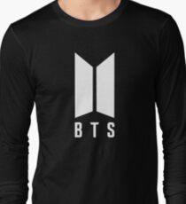 BTS new logo white Long Sleeve T-Shirt