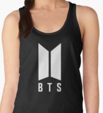 BTS new logo white Women's Tank Top