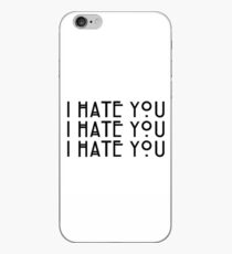 "I hate you!" Dandy Mott Quote iPhone Case