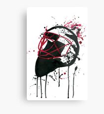 Watercolour Goalie Metal Print