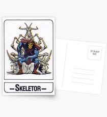 He-Man - Skeletor - Trading Card Design Postcards